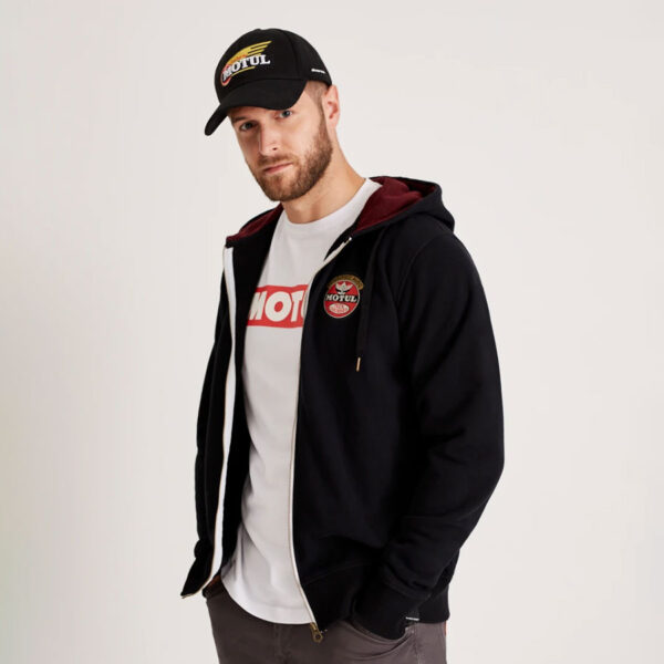 Motul Hoodie Sweatshirt in Black