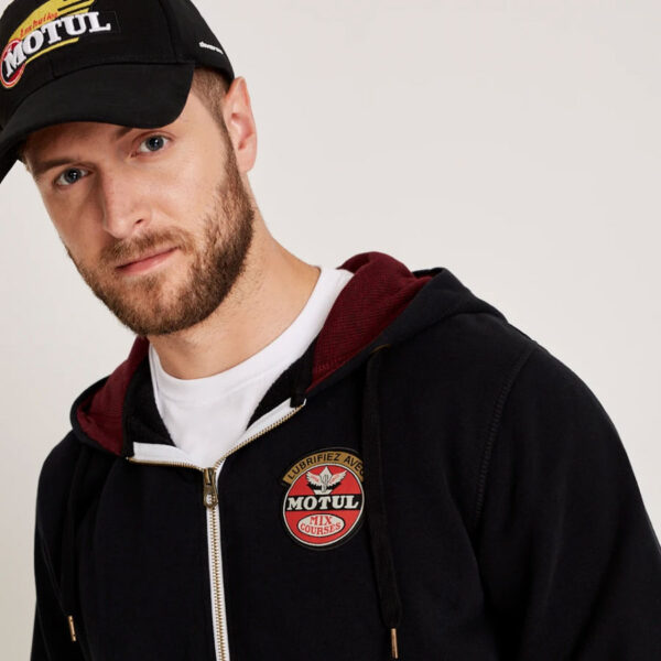 Motul Hoodie Sweatshirt in Black - Image 2