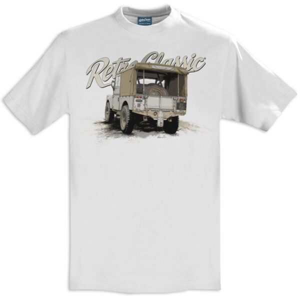 RetroClassic Classic Land Rover T Shirt - Image 2