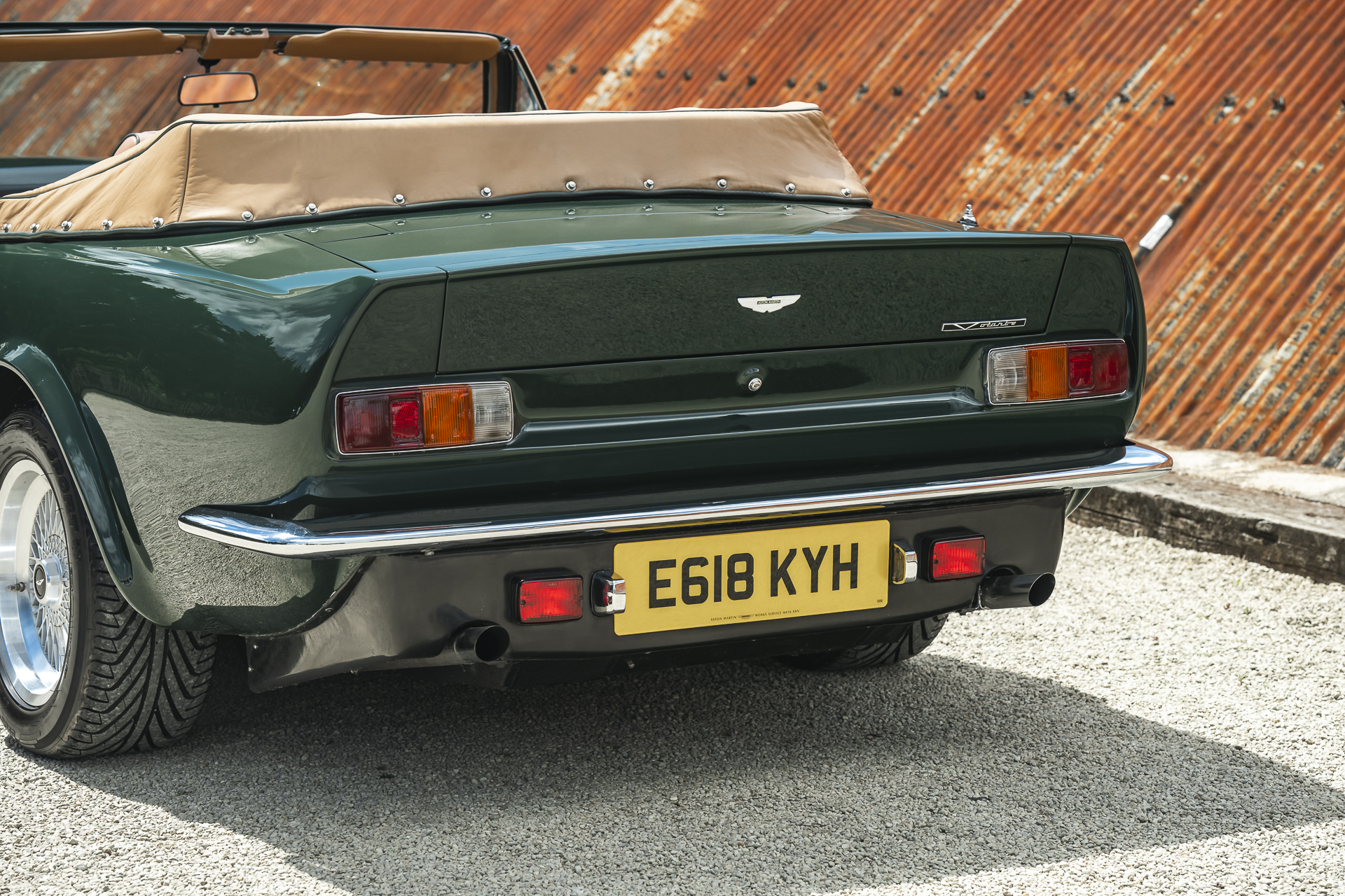 1988 Aston Martin V8 Vantage Volante for sale at The Classic Motor Hub