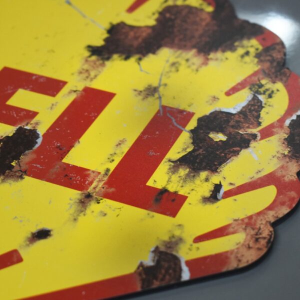 SHELL REPLICA TIN SIGN for sale at The Classic Motor Hub