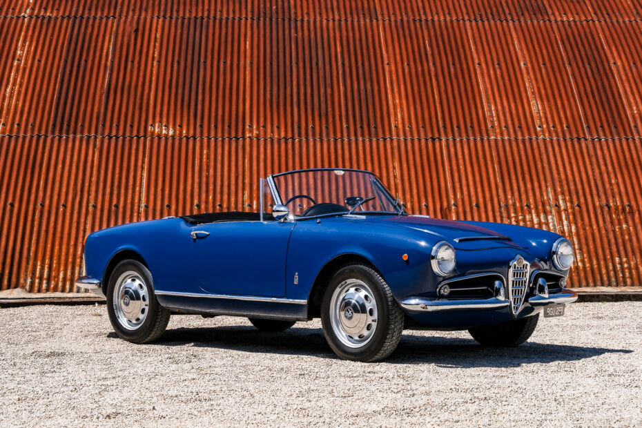 1963 Alfa Romeo Giulia 1600 Spider RHD for sale at The Classic Motor Hub