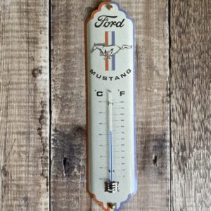 Ford Mustang Garage Thermometer for sale at The Classic Motor Hub