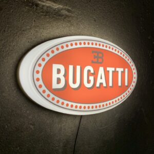 Bugatti LED Wall Sign for sale