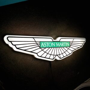 Aston Martin LED Wall Sign for sale