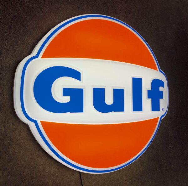 Gulf LED Wall Sign for sale