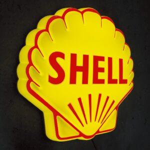 Shell Clam LED Wall Sign for sale