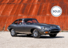 Classic Jaguar E-Type with Sold Badge